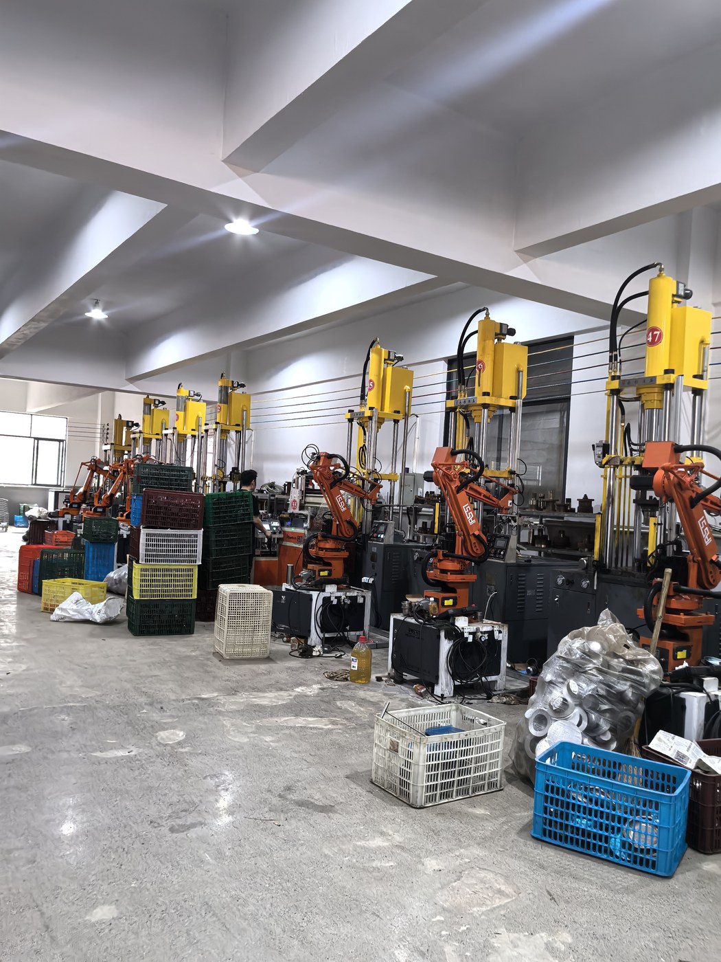 Tivarol production floor